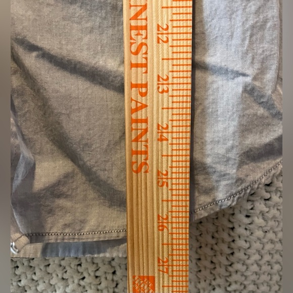 GAP Men’s Gray Fitted Long Sleeve Button Down Dress Shirt; Size S (14-14.5) - Picture 8 of 8